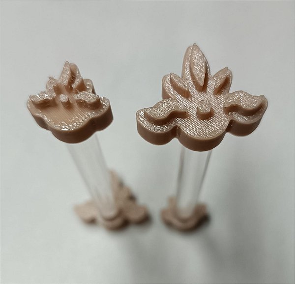 Carimbos Florais: Design de flor - Modelo F017