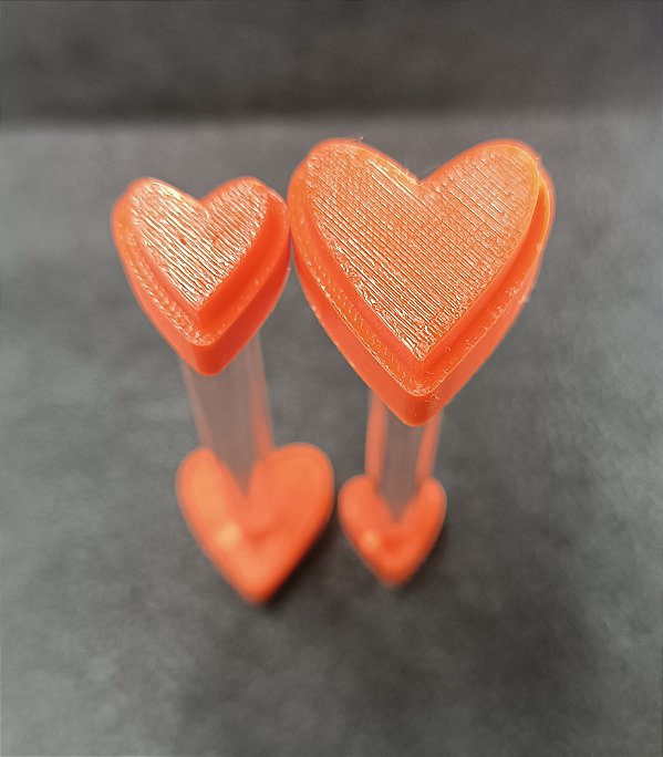 Carimbos Diversos: Design de Coração - Modelo D025