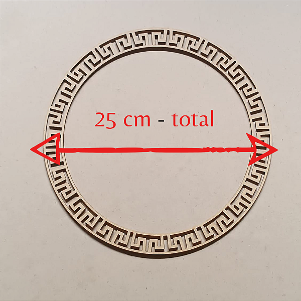 Aro Trabalhado de MDF - AROT110