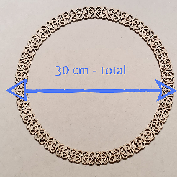 Aro Trabalhado de MDF - AROT171