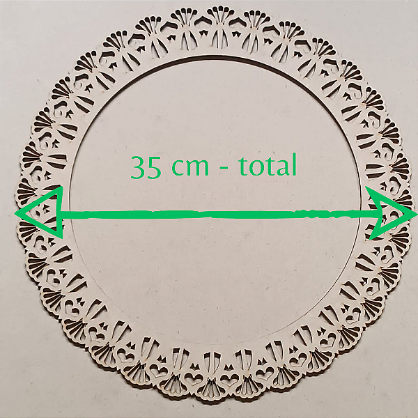 Aro Trabalhado de MDF - AROT162