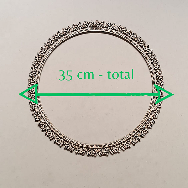 Aro Trabalhado de MDF - AROT152