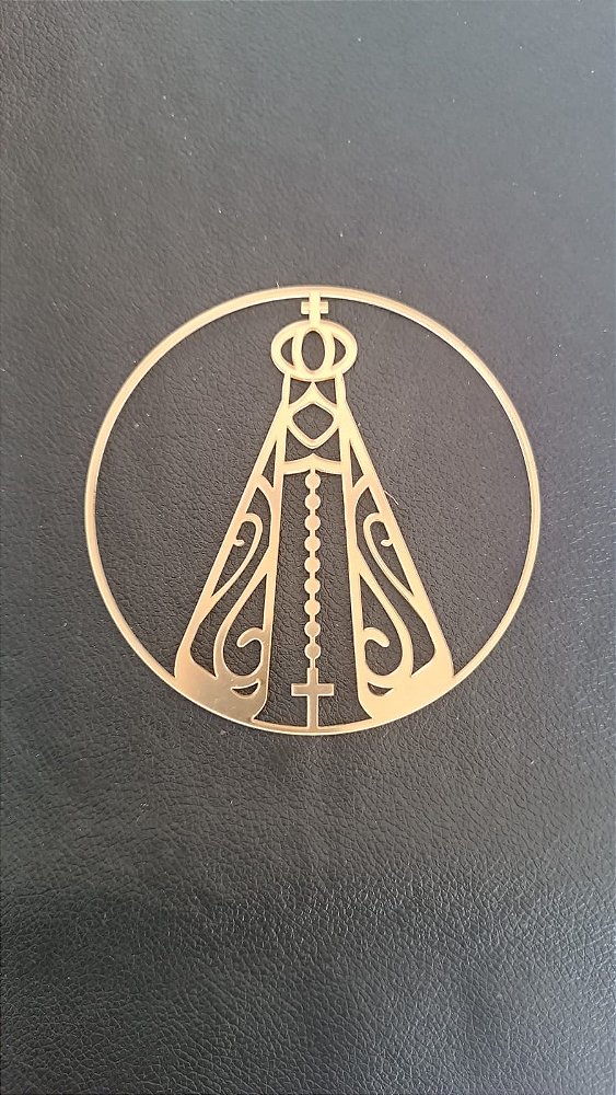 Aplique Espelho acrílico - Nossa Senhora Aparecida