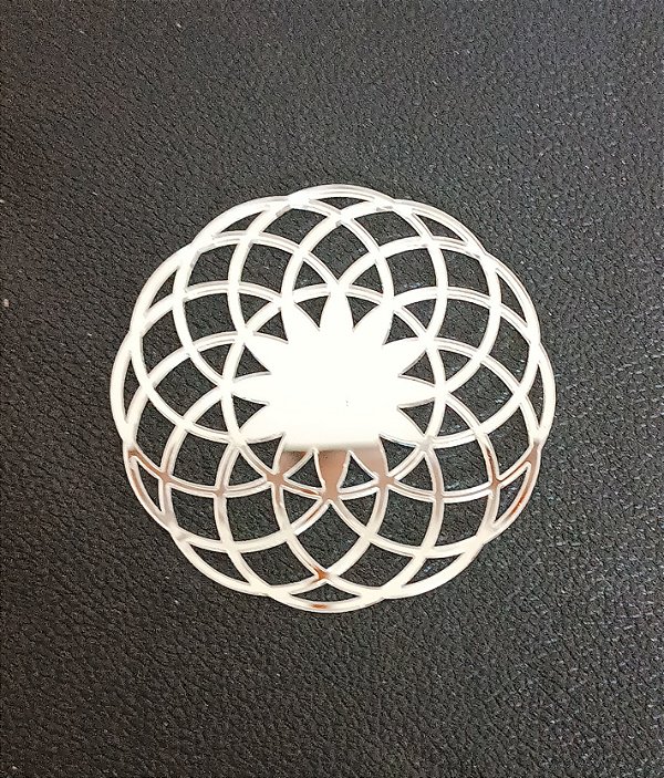 Aplique Espelho acrílico - Geometria sagrada