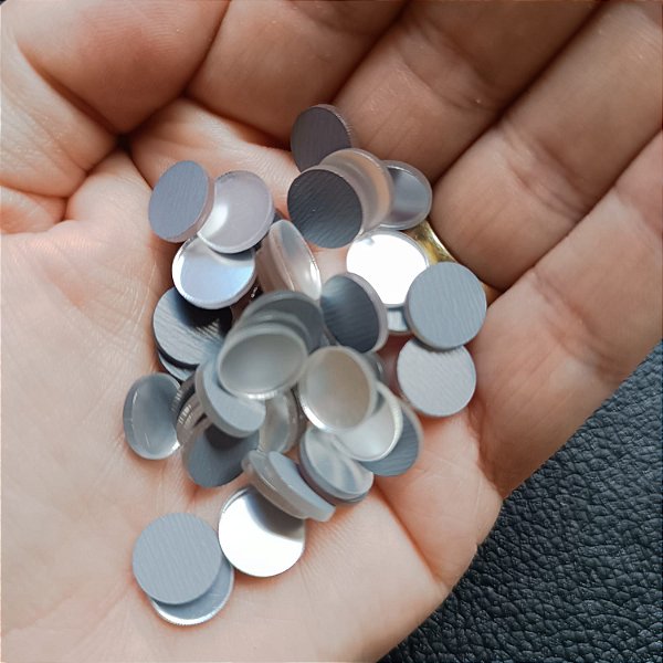 Espelhos acrílicos - 2cm grande ( 100 uni )