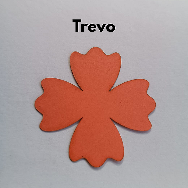 Flores de papel - Cortes Modelo Trevo