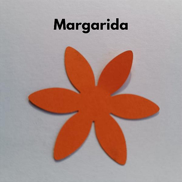 Flores de papel - Cortes Modelo Margarida