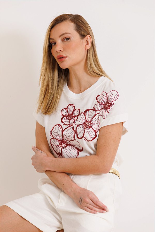 BLUSA FLORES WEEKEND