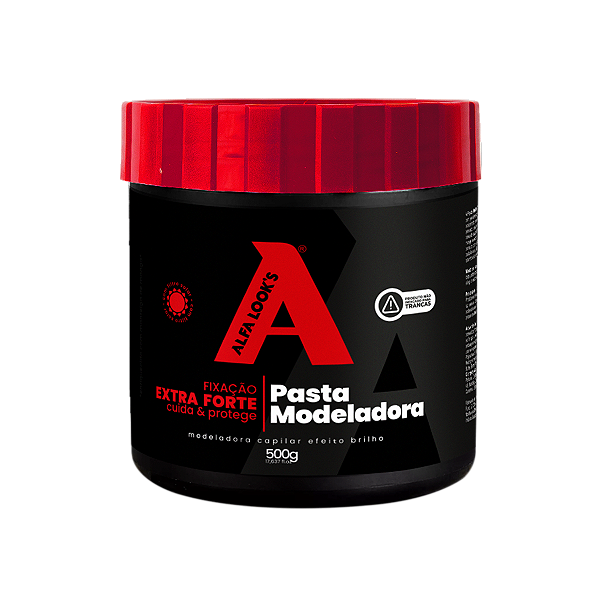 PASTA MODELADORA 500G TRADICIONAL ALFA LOOK’S