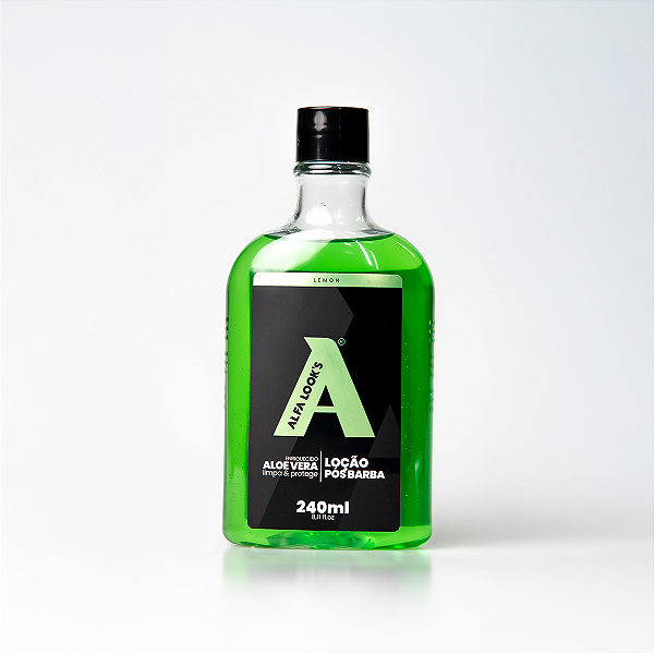 Loção Pós Barba Lemon Alfa Look's 240ml