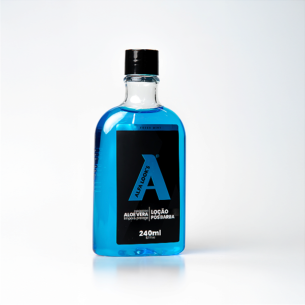 LOÇÃO PÓS BARBA MENTHOL ALFA LOOK'S 240ML