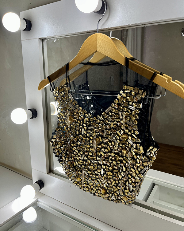 CROPPED PEDRARIA CORRENTES GOLGEN AURA