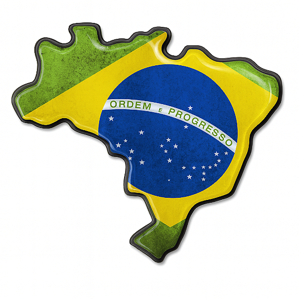 Botton Mapa Resinado