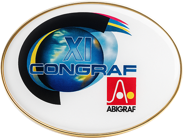 Botton Oval Resinado