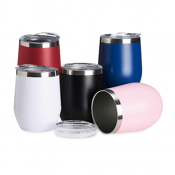 Copo Oval Térmico 320ml Gravação Laser