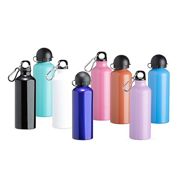 Squeeze de Metal 500ml Gravação Laser