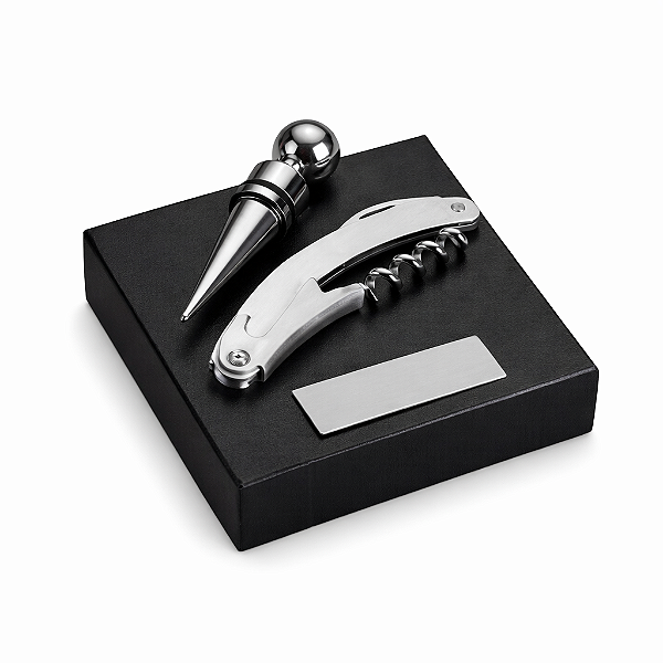 Kit Vinho 2 Peças Gravação Laser