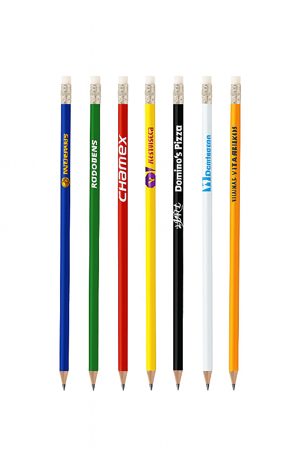 Lápis com Borracha Personalizado