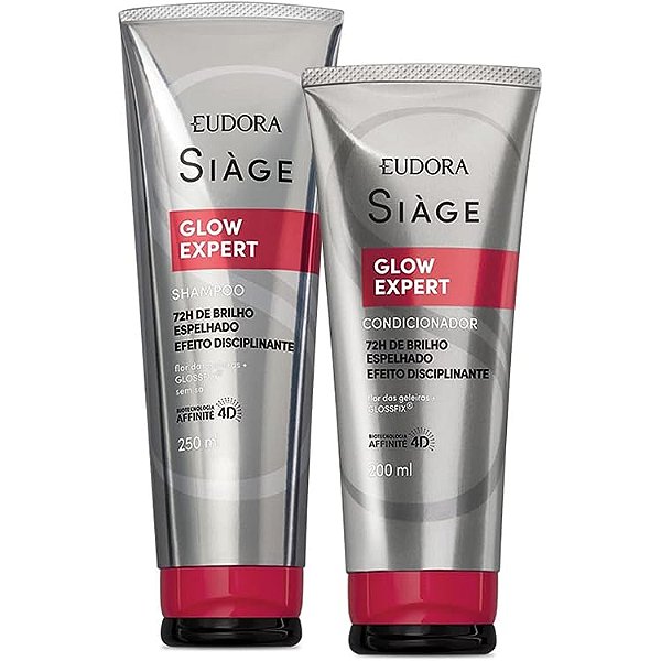 Combo Siàge Glow Expert: Shampoo 250ml + Condicionador 200ml