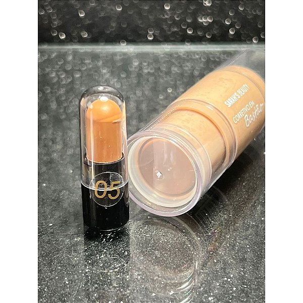 Corretivo Stick com Esponja Embutida Sarah’s Beauty 4g – Cor 05 | Efeito Natural