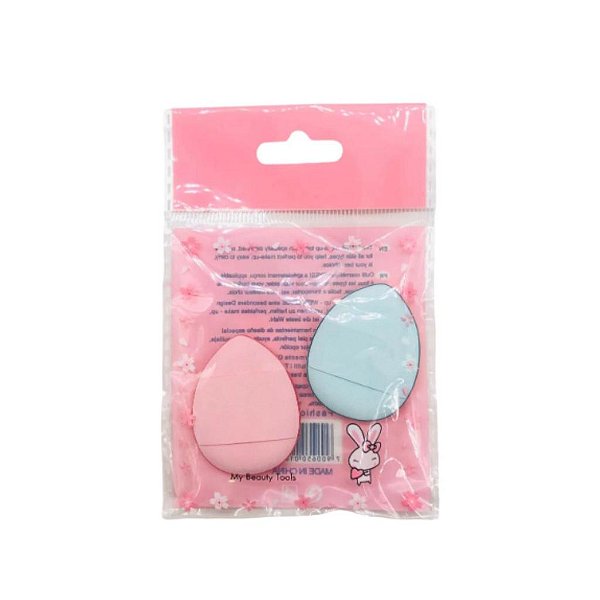 Kit com 2 Mini Esponjas para Maquiagem de Dedo – Precisão e Conforto