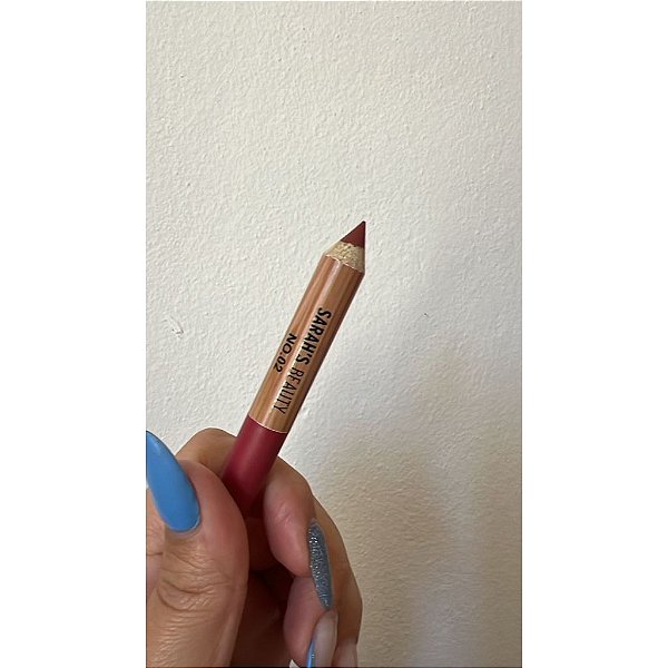 Lápis de Boca Sara's Beauty Cor 2 | Super Pigmentado e Fácil de Aplicar