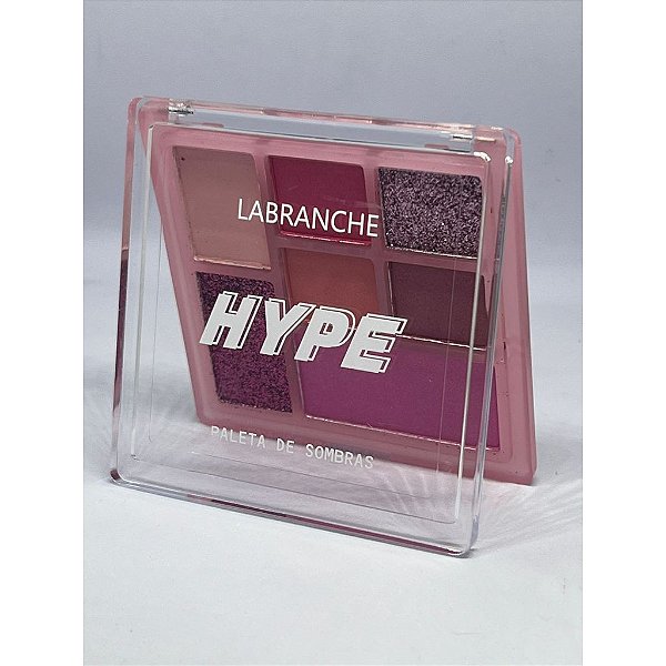 Paleta de Sombras Labranche Hype Cor B – Opacas e Glitters