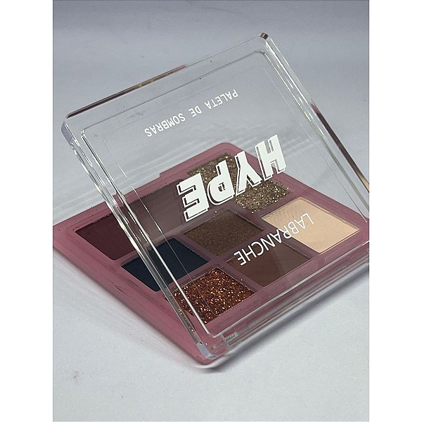 Labranche Hype Cor A | Paleta com Glitter e Tons Mattes