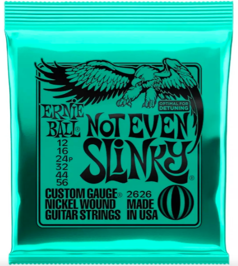 Encordoamento Ernie Ball Guitarra 12 56 2626 Not Even Slinky