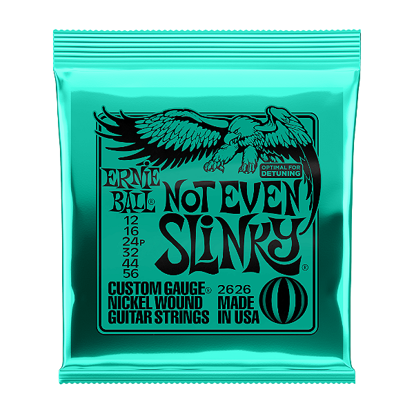 Encordoamento para Guitarra Ernie Ball Not Even Slinky .012