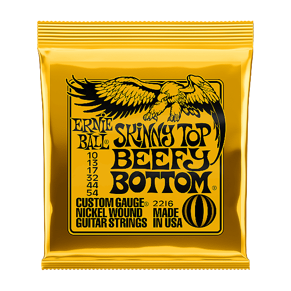 Encordoamento Guitarra Ernie Ball Skinny Top Beefy .010