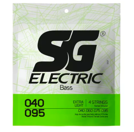 Encordoamento Para Baixo 4 Cordas Sg 040 095 Tensão Extra Leve 5107