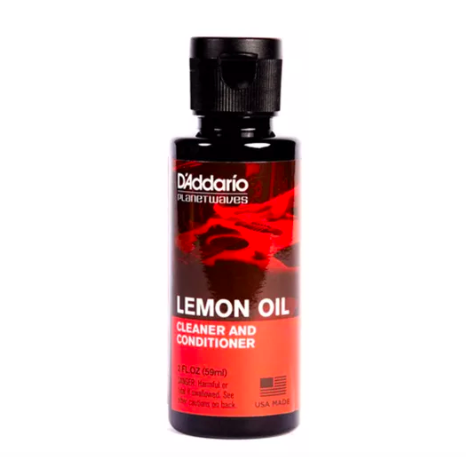 Óleo De Limão Para Limpeza Guitarra Baixo Violão Daddario