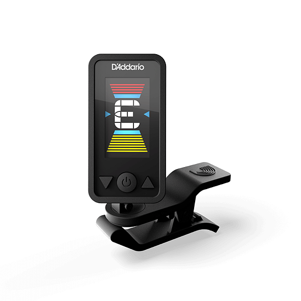 Afinador Cromático Para Instrumento Daddario Eclipse Preto