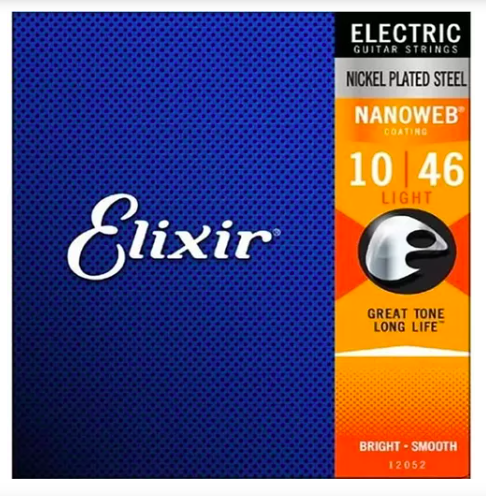 Encordoamento Elixir 010 46 Guitarra NICKEL 12052