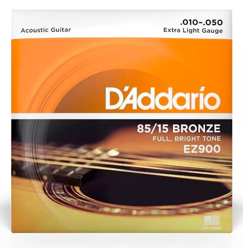 Encordoamento Daddario Violao 010 050 EZ900b