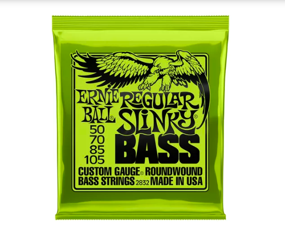 Encordoamento Baixo 4 Cordas Ernie Ball Regular Slinky .050