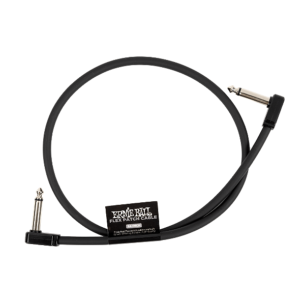 Cabo P10 Para Pedal Ernie Ball Flex Patch Preto 60,96 Cm