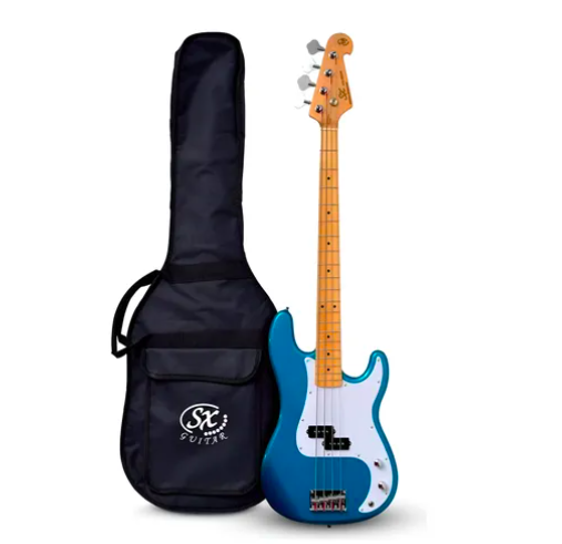 Baixo 4 Corda Sx Vtg Series Precision Bass Lake Pacific Blue