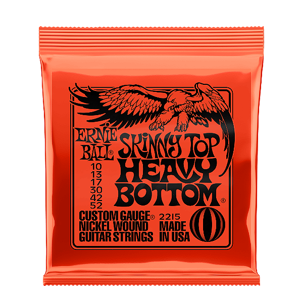 Encordoamento Ernie Ball Guitarra Skinny Top Heavy 010