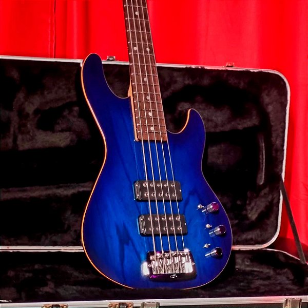Baixo 5 Cordas Ativo G&l L-2500 Blueburst Made In Usa