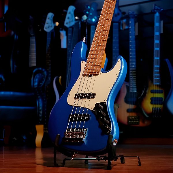 Baixo 5 Cordas Sadowsky Metroexpress Jazz Bass Ice Blue