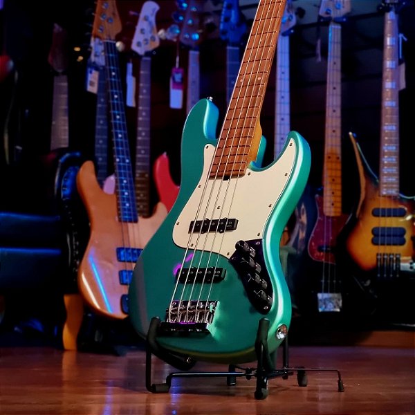 Baixo 5 Cordas Sadowsky Metroexpress Jazz Bass Sage Green (Usado)