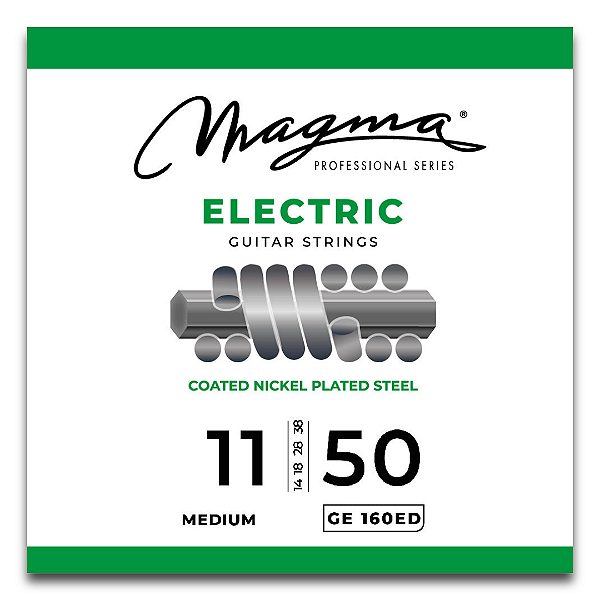 Encordoamento Para Guitarra Magma Medium Ed Revestida .011
