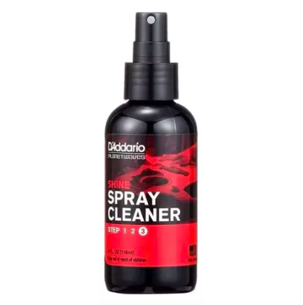 Limpador Polidor De Instrumento Daddario Spray Shine Pwpl03