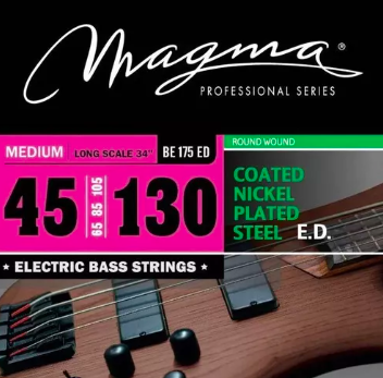 Encordoamento Para Baixo 5 Cordas Magma Ed Revestida .045