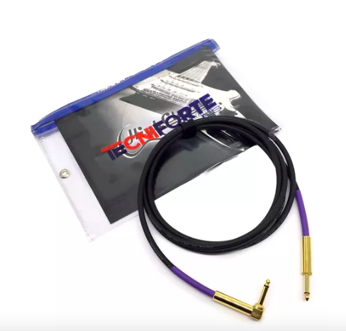 Cabo Instrumento P10 X P10l Tecniforte High Clear Ouro 6,10m