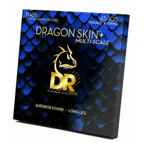 Encordoamento Baixo 4 Cordas Dragon Skin+ Multiscale .045