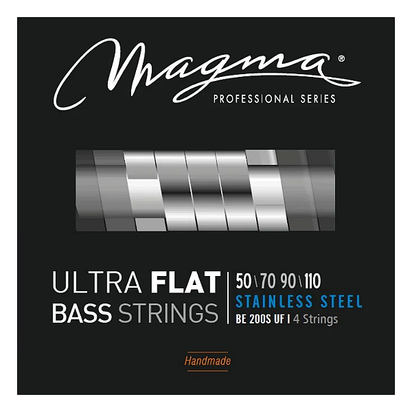 Encordoamento Para Baixo 4 Cordas Magma Ultra Flat .050
