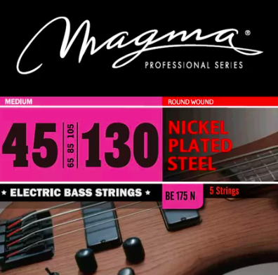 Encordoamento Baixo 5 Cordas Magma Long Scale Medium .045